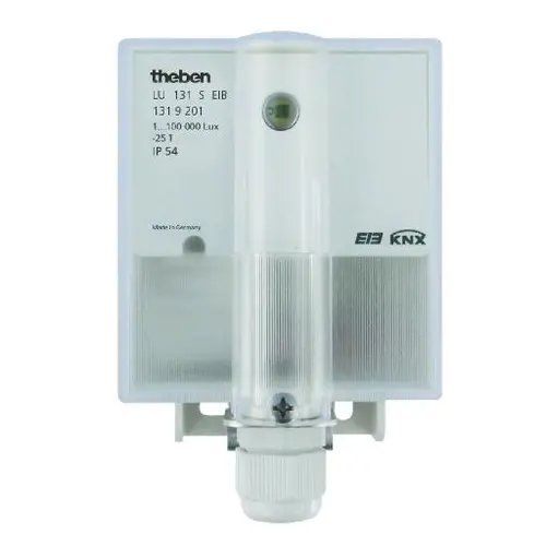 Theben 1319201 LUNA 131 KNX combisensor licht/temp. wandopb. 1-100000 lux,-25-+55°C
