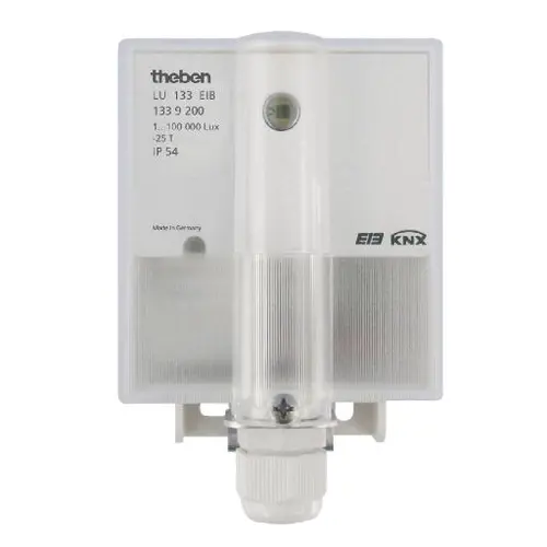 Theben 1339200 LUNA 133 KNX lichtsterktezender wandbehuizing 1-100000 lux