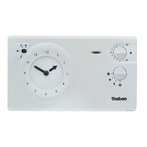 Theben 7220030 RAM 722 analoge klokthermostaat 230V dag-/weekprogr. keuzeschakelaar