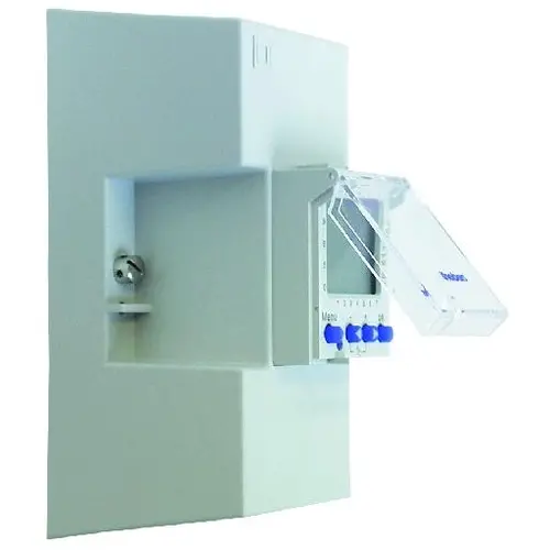 Theben 9070064 Opbouwset DIN-rail behuizing 35 mm 2 mod verzegelbaar