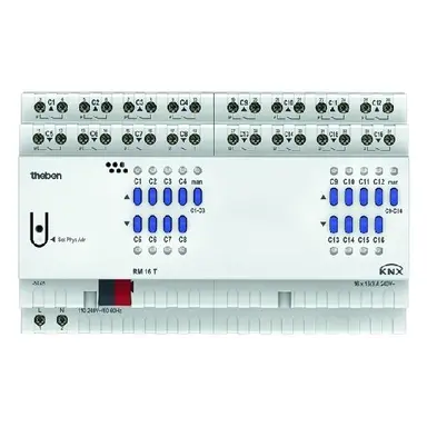 Theben 4940205 KNX schakel-/jaloezieactor 16/8-voudig