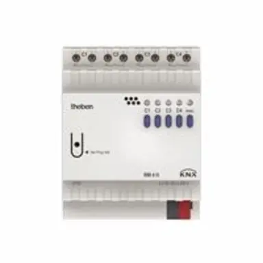 Theben 4940212 KNX schakelactor 4 kanalen 25 A