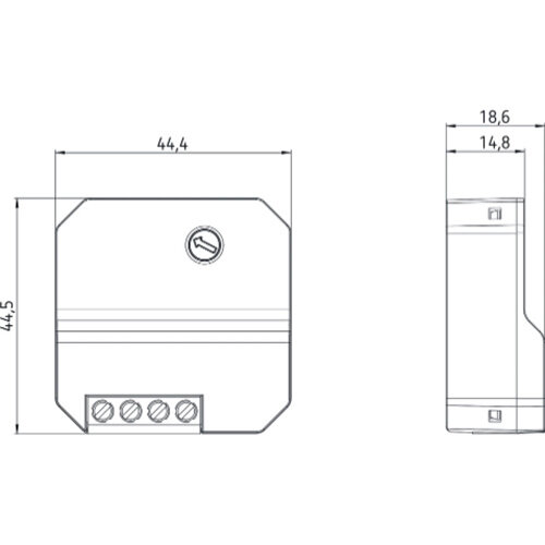 Theben 5410130 Universele inbouwdimmer 230V LED-lampen