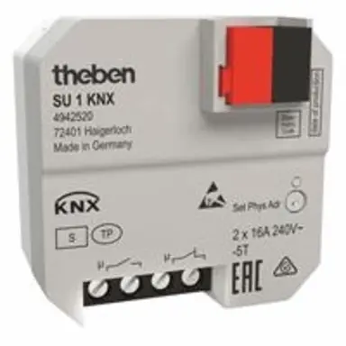Theben 4942520 KNX inbouw schakelator 1 kanaal