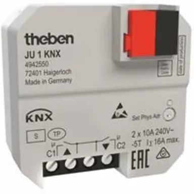 Theben 4942550 KNX inbouw jaloezieactor 1 kanaal