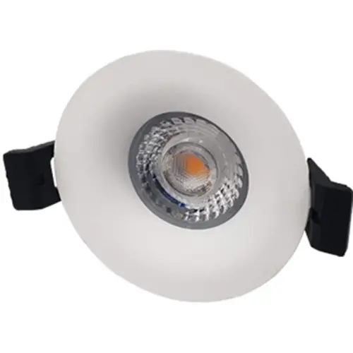 Interlight IL-DCM836K27W Led spot vast 8W dimbaar + driver 500lm inbouw 2700K wit mat