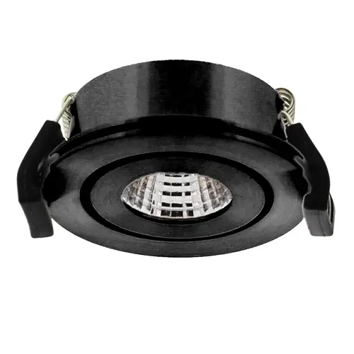 Klemko LCB-SPOT-Z3 3NW Lumiko Venice COB LED inbouwspot 3,3W/350ma 4000K zwart 863744