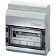 Hensel KV 9112 B verdeelkast 12 modulen 1-rij IP65 333x295x129mm grijs met transparante deur