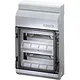 Hensel KV 9224 B verdeelkast 24 modulen 2-rijen IP65 458x295x129mm grijs met transparante deur