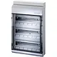 Hensel KV 9354 B verdeelkast 54 modulen 3-rijen IP65 630x403x129mm grijs met transparante deur