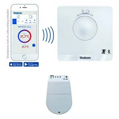 Theben 8169151 Digitale klokthermostaat App-bediening 0-10 V
