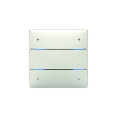 Theben 4969234 KNX-tastsensor mit 4 toetsen en 4 status LED's geïntegreerde temperat