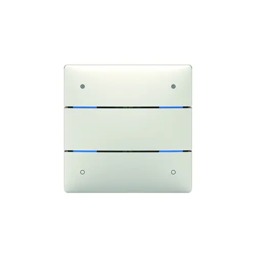 Theben 4969234 KNX-tastsensor mit 4 toetsen en 4 status LED's geïntegreerde temperat