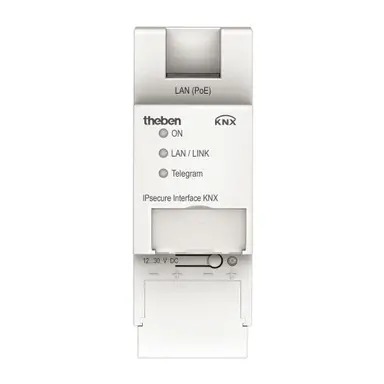 Theben 9070771 Interface IP en KNX ondersteuning voor KNX IP Secure