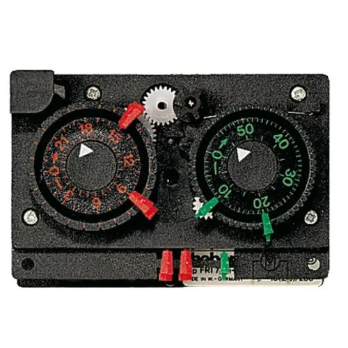 Theben 0770802 FRI 77 h-2 analoge ontdooiklok 1 kan./z.behuizing/24 uur+60 min.