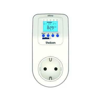 Theben 0200130 Digitale stekker-schakelklok met weekprogramma