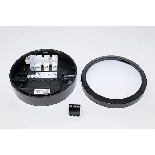 Theben 9070843 Opbouwraam voor aanwezigheidsmelder LUXA 103 AP zwart