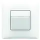 Theben 2069650 Bewegingsmelder inbouw wandmontage 2 kanaals 14x17m wit KNX