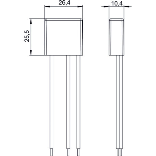 Theben DIMAX 540 PLUS B inbouwdimmer - dimactor R en C lasten LED faseafsnijding 150W 5400130