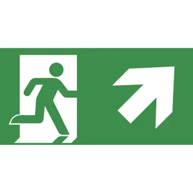 Van Lien PP 220/57 pictogramplaat trap op rechts