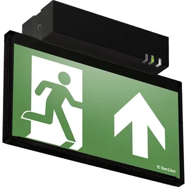 Van Lien EVA-COW-22/24/ZWART centraal 2 watt 24 volt zwart