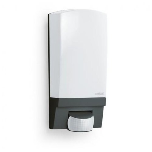 Steinel 650612 wandarmatuur zwart met sensor incl. huisnummer stickervel