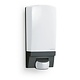 Steinel 650612 wandarmatuur zwart met sensor incl. huisnummer stickervel