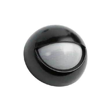 Esylux MD-W 200i BK bewegingsmelder wandmodel opbouw 200° IP55 zwart