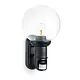 Steinel 634216 L560 wandarmatuur met sensor E27 1x60W zwart