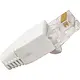 Hirschmann CAT6 RJ45+t/100 CAT6 RJ45 modulaire connector met witte thule 100 stuks