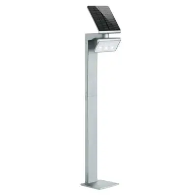Steinel 671211 sensorlamp XSolar GL-S, zilver, LED