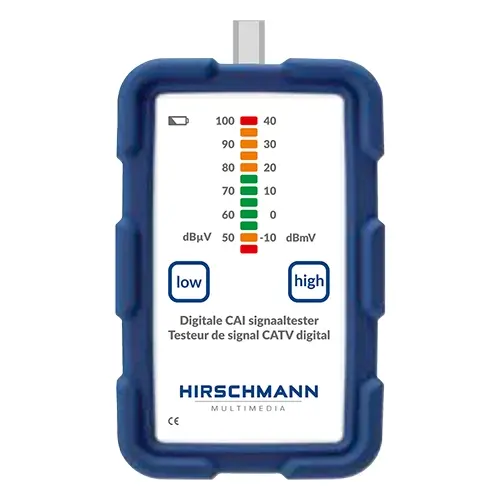 Hirschmann CATV SIGNAALTESTER signaaltester CATV digitaal (695020708)