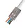 Hirschmann QCRJ45 CAT6 FTP 10 Quick connect U/FTP CAT6 dataconnector RJ45 met witte thule