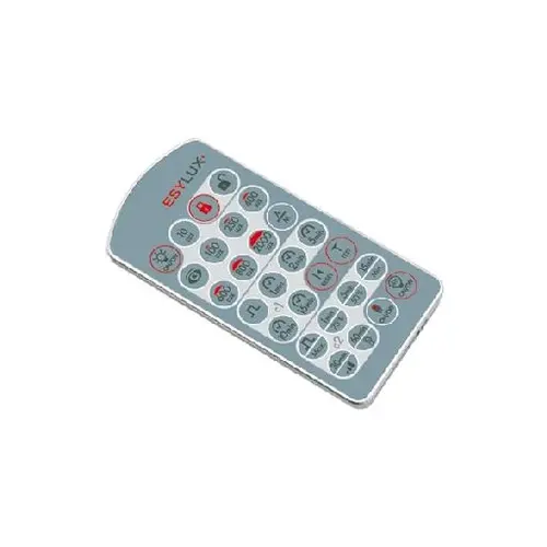 Esylux MOBIL-PDI/MDI ZILVER afstandsbediening voor aanwezigheidssensoren en bewegingsmelders