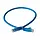Grayle 010.01.702303 Blauwe Cat.5e patch kabel van Zybrnet 0.5 meter