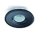 Esylux MD-FLAT-E 360I/8 RB plafond bewegingsmelder 360 graden inbouw rond 8m bereik afstandbedienbaar zwart