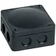 Wiska 308/LEEG M20 ZW. kabeldoos 85x85x51mm 8-invoeren M20x1.5 leeg IP66 zwart