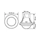 Esylux COMPACT PD-C 360BT/8 plafondaanwezigheidssensor pd-