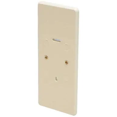 Corodex 2230789WG montageplaat drievoudig creme