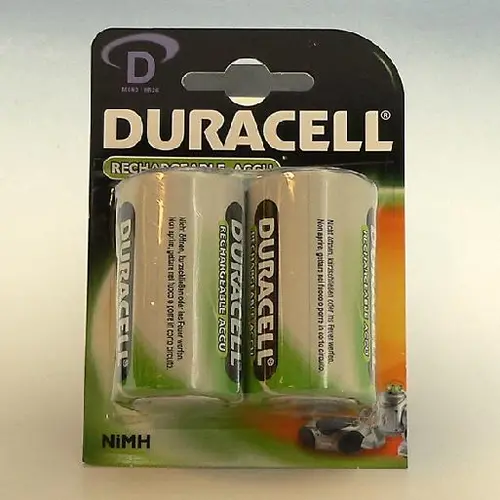 Duracell HR 20 mono D batterij oplaadbaar NIMH 2200mAh 1.2V