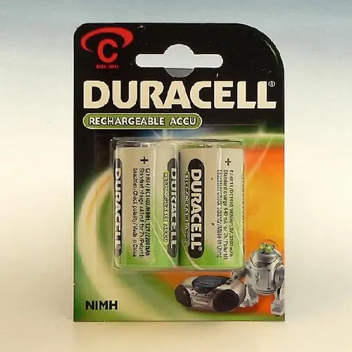 Duracell HR 14 baby C batterij oplaadbaar NIMH 2200mAh 1.2V