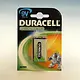 Duracell HR 9V blok F batterij oplaadbaar NIMH 150mAh 8.4V