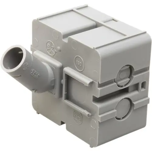 ABB Haf 190 schoonmetselwerkdoos met achterinvoer 40mm diep 16mm buisinvoer