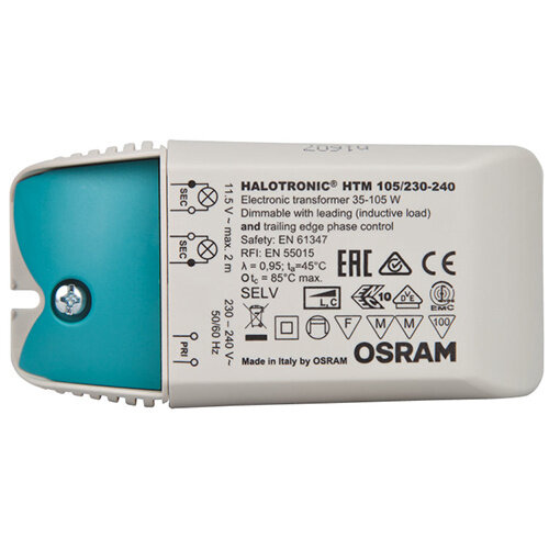 Osram htm 105 30088 halogeentrafo 35-105 Watt output 12V