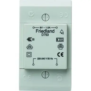 Friedland Honeywell D753 Beltrafo 240v 8v