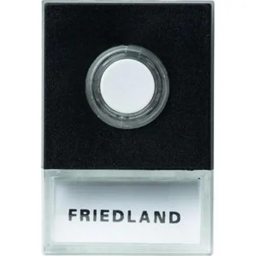 Friedland Honeywell D723 ZWART beldrukker enkelvoudig opbouw