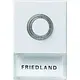Friedland Honeywell D723 WIT beldrukker enkelvoudig opbouw