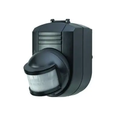 Friedland Honeywell L220N BLK 6016E bewegingsmelder 230V opbouw wandmontage mat zwart 1000W