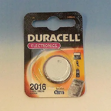 Duracell DL20 16 knoopcel batterij CR 2016 3.1V