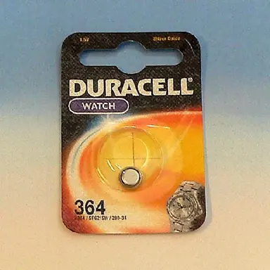 Duracell D 364 knoopcel batterij 1.55v 19mAh